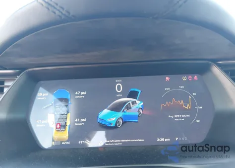 2019 Tesla Model X 100D/75D/Long Range from USA, damaged, VIN 5YJXCAE23KF192296